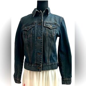 ♥️Denim Croped Jean Jacket❤️❤️